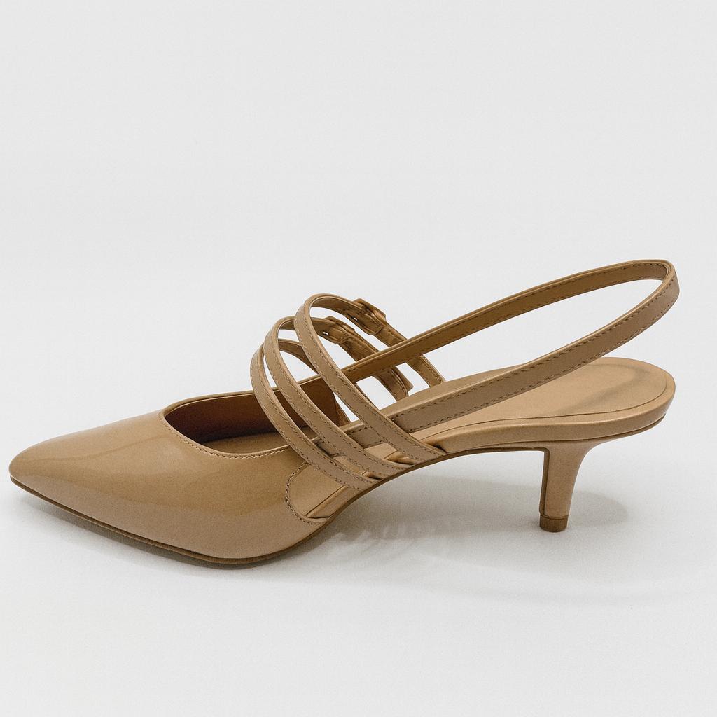 Pointy Toe Stiletto Slingback Shoes