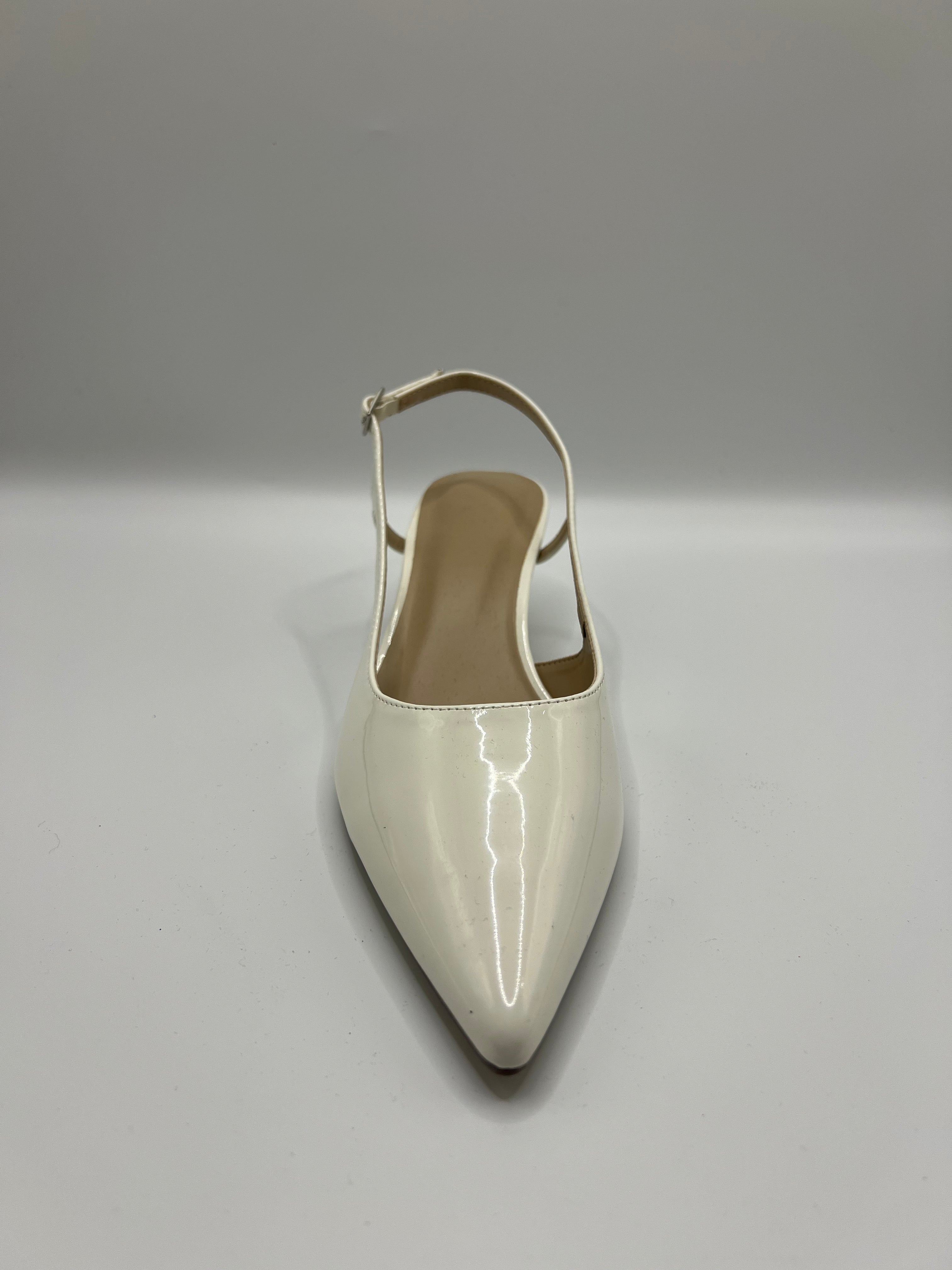 Chic Pointed-Toe Slingback Heels - Kitten Heel - Multiple Color Options