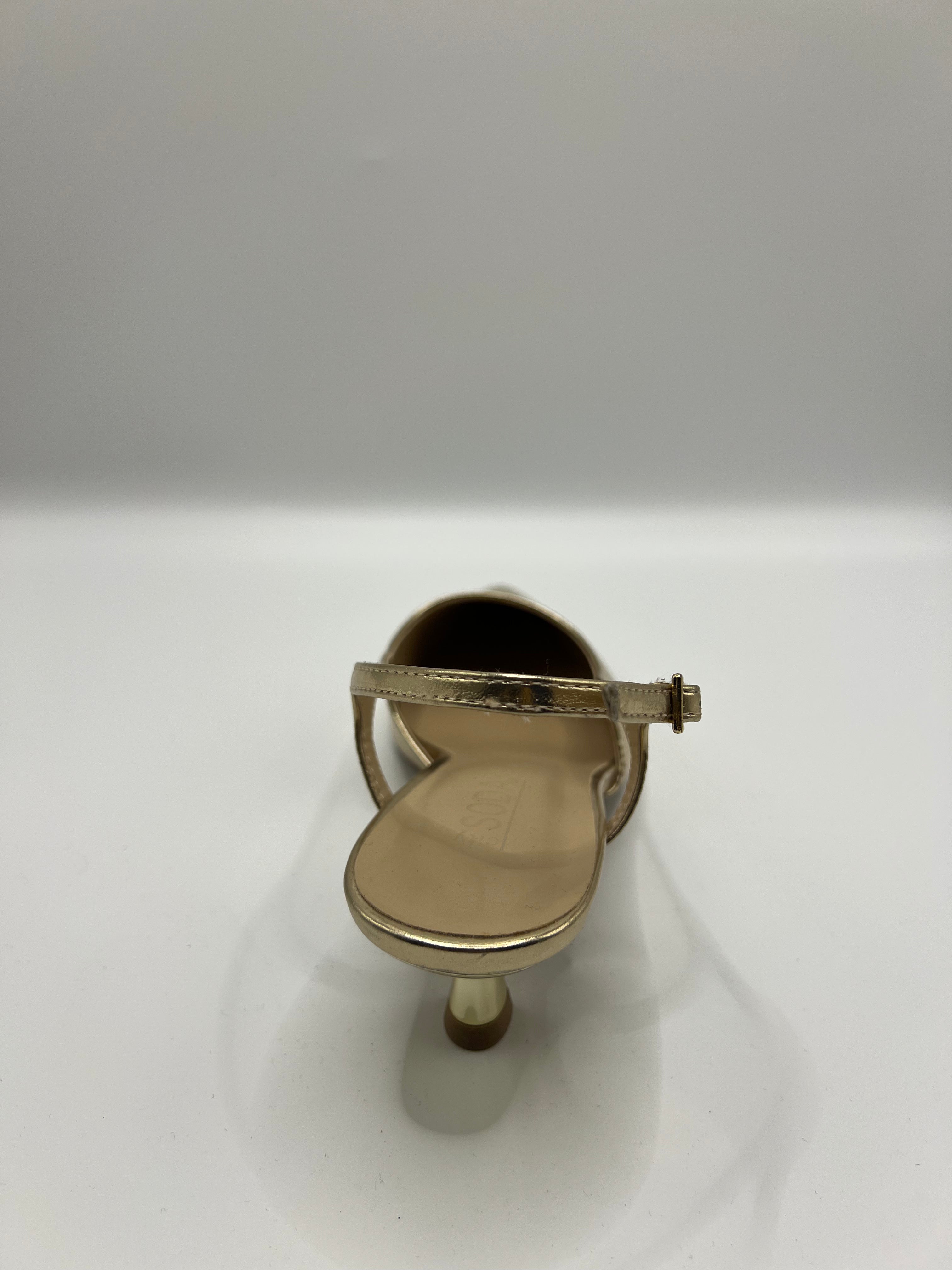 Chic Pointed-Toe Slingback Heels - Kitten Heel - Multiple Color Options