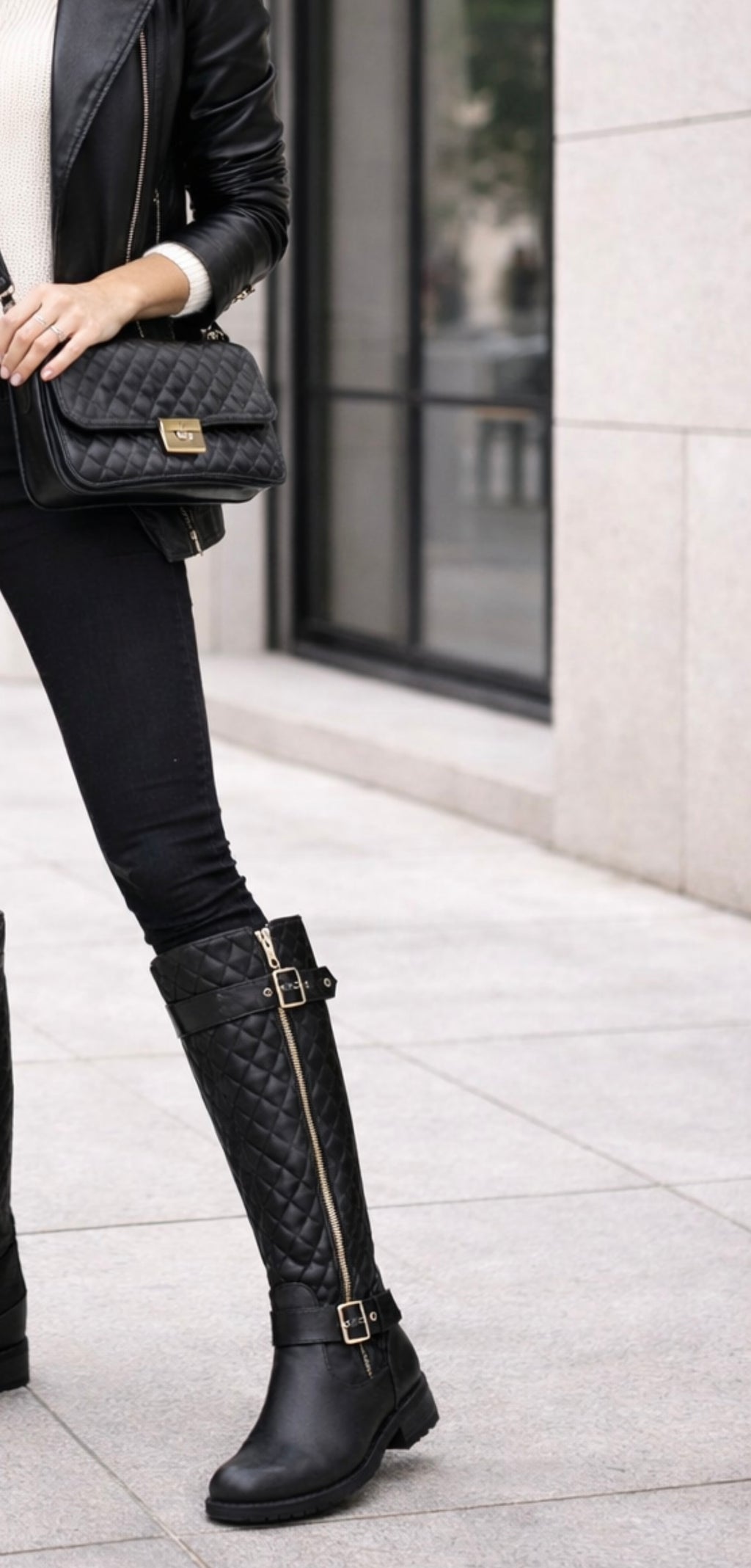 Stylish and Functional Knee-High Boot
