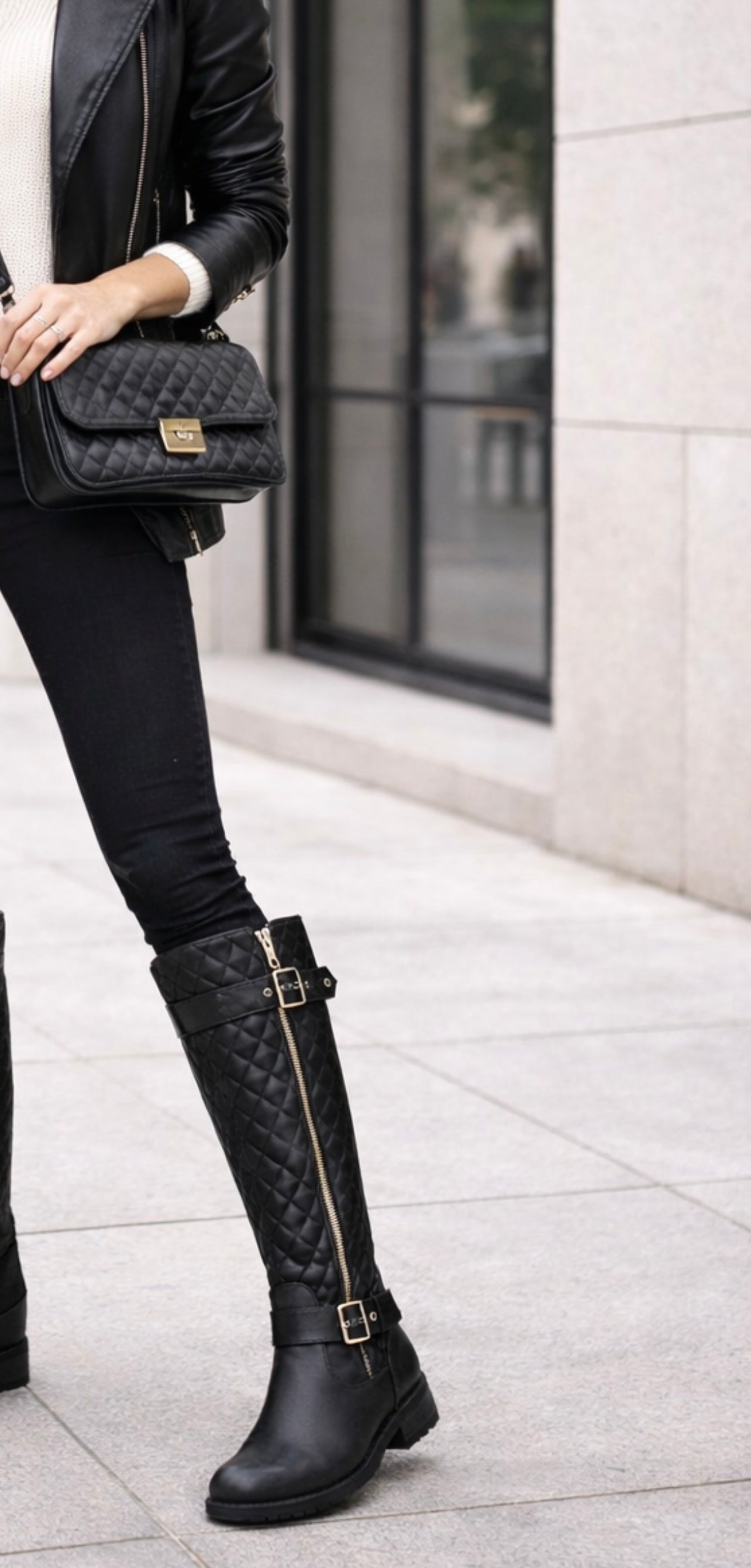 Stylish and Functional Knee-High Boot