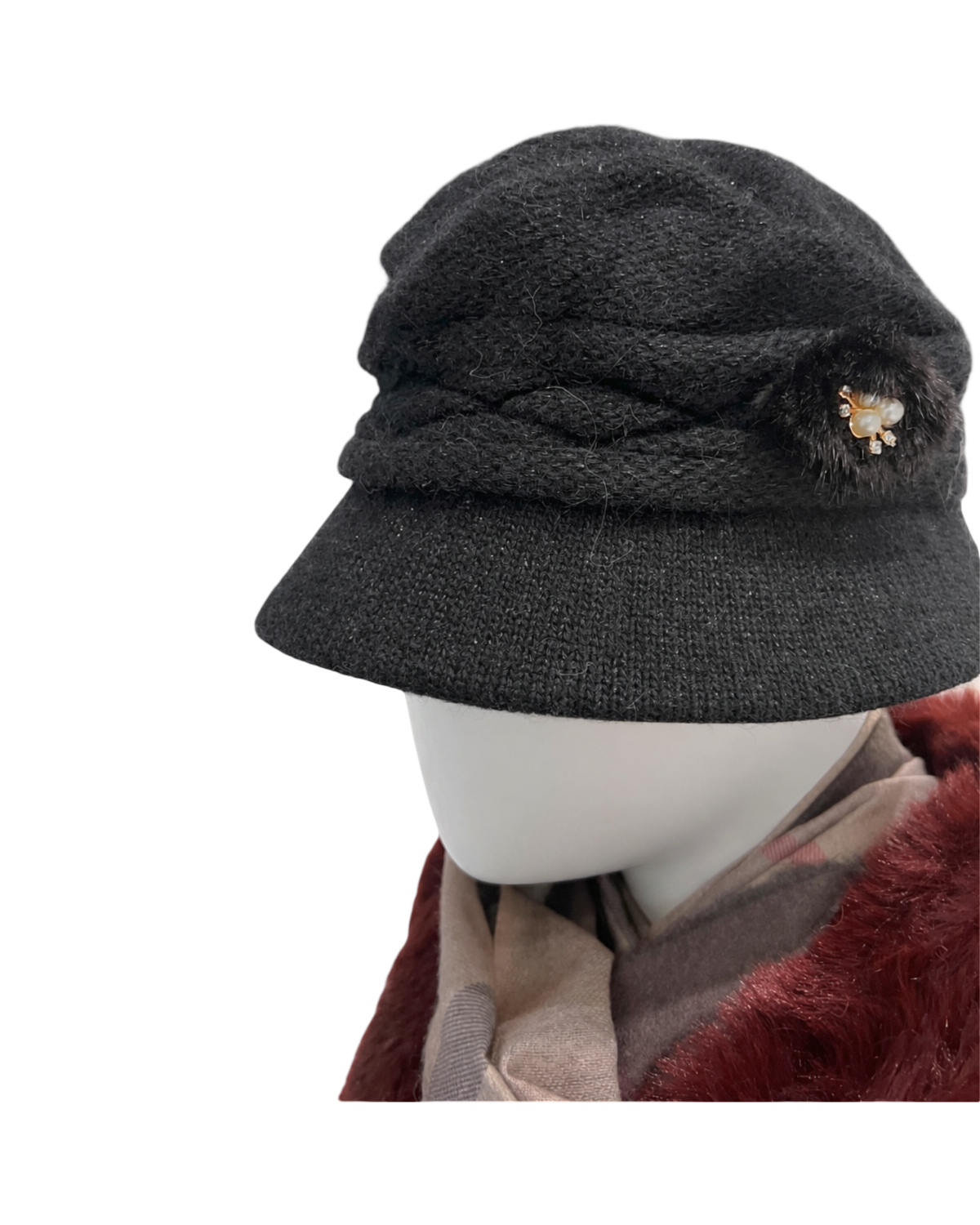 Luxury Angora & Cashmere Winter Hat