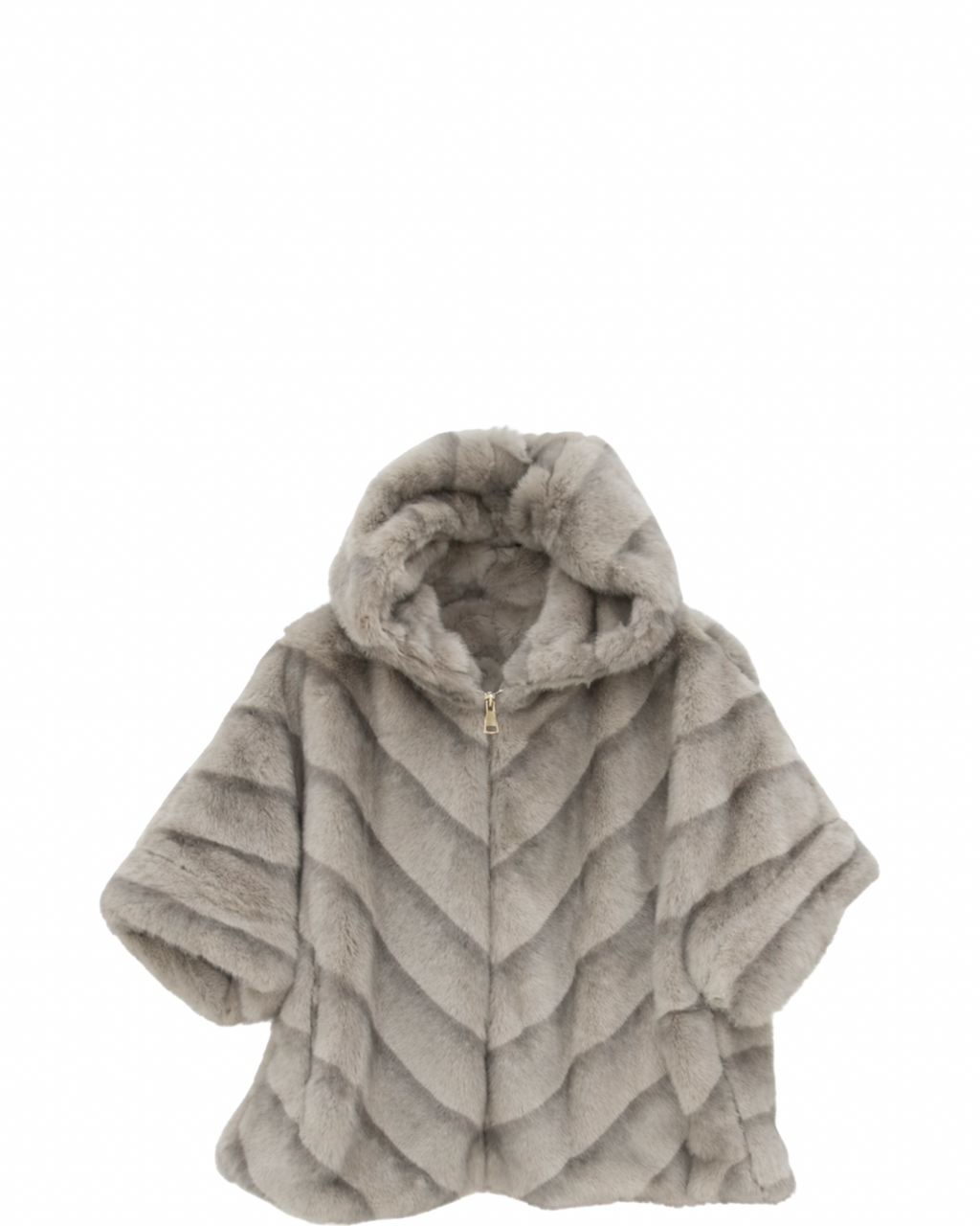 Hooded Luxury Faux Fur Jacket